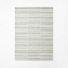 Threshold Designed With Studio McGee 5x7 FT. Mountainside Mixed Striped Rug, Gray, New $299