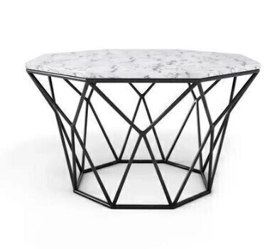 Oliver Space Halsman Coffee Table, Marble (2 Boxes) New In Box $799