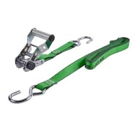 Keeper 1 in. x 14 ft. 500 lbs. Keeper Chrome Ratchet Tie Down Strap (4 Pack) New Shelf Pull $89.99