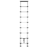 Cosco 8.5 Ft SmartClose Aluminum Telescoping Ladder with Tray Cap and Type 1A 300-Pound Capacity, 12 Ft Max Reach, New in Box $299