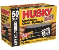 Husky 42 Gal. Contractor Bags (50-Count) New