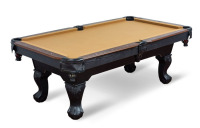 EastPoint Pool Table 87" Masterton Billiard Family Game Room Tan Traditional, New Shelf Pull $999.99