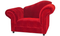 Wicked Elements Cleopatra Chair in Orange, (Similar to Picture) New $1599.99