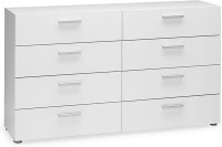 Tvilum Austin 8-Drawer Dresser, White (2 Boxes) $399