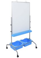 LUXOR Classroom Chart Stand with Storage Bins New In Box $319.99