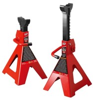 BIG RED T41202 Torin Steel Jack Stands: 12 Ton (24,000 lb) Capacity, Red, 1 Pair New In Box $299.99