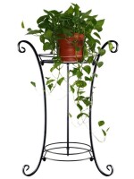 AISHN Classic Tall Plant Stand Art Flower Pot Holder Rack Planter Supports Garden & Home Decorative Pots Containers Stand New In Box $89.99
