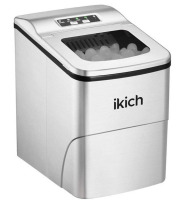 IKICH Portable Ice Maker, 26lb/Day, Self-Cleaning, Stainless Steel New In Box $219.99