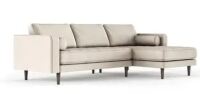 Oliver Space Breuer Sectional in Tan (2 Boxes) New in Box $2499