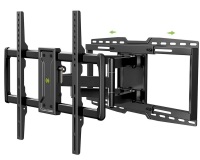 USX MOUNT Full Motion TV Wall Mount Bracket fits for 32-90" TVs Holds up to 150lbs with Sliding Design for TV Centering, Swivel, Tilt, Max VESA 600x400mm, Arms for 16", 18", 24" Studs $209.99