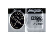 Energizer ECR2025 155mAh 3V Lithium (LiMNO2) Coin Cell Battery - 1 Piece Tear Strip, Sold Individually New