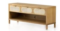 Four Hands Filmore Allegra Media Console Honey Oak Veneer 226736-001 New in Box $1799