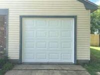 CHI Overhead Doors 2250 Raised Panel White Garage Door 8' x 6' 10" Bolted Track New In Box $999