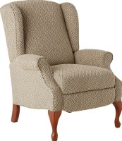Lane Home Furnishings Hi Leg Recliner, Wood in Parley Taupe 6002-11 New in Box $699