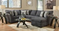 Lane Home Furnishings Sofa Sectional in Pacific Steel Blue/Highway Driftwood/Cruze Driftwood, 7058 Brand New $2499