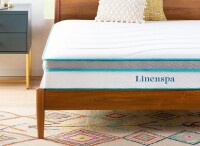 Linenspa 10 Inch Memory Foam and Innerspring Hybrid Mattress-Medium Feel-Twin New In Box $399