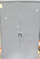 Tennsco Metal 2 Door Cabinet 48" x 78" High and 18" Deep
