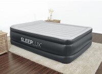 SleepLux Durable Inflatable Queen 22" Air Mattress with Built-in Pump, Pillow and USB Charger On Working $139.99