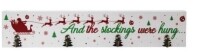 Layseri Christmas Stocking Holder with 6 Hooks- The Stockings were Hung Wooden Sign Stocking Hooks for Wall Mounted Stocking Holder Decorative Mantel Wood Stocking Hanger for Mantle New In Box $79.99