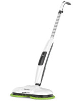 Gladwell Cordless Electric Mop, 3 in 1 Spinner, Scrubber and Waxer Quiet and Powerful Cleaner, Spin Scrubber and Buffer, Polisher for Hard Wood, Tile, Vinyl, Marble And Laminate Floor, White On Working $249.99