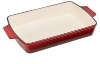 AmazonCommercial Enameled Cast Iron 13-Inch Roasting/Lasagna Pan, Red New In Box $99.99