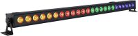 OPPSk LED RGBA Wash Light Bar - OPPSK 40" 96W 24LED Stage Wash Light Bar with Chase Effect Sound Activated Auto Play by DMX Master Slave Control New In Box $229