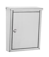 Architectural Mailboxes 2507PS-10 Regent Stainless Steel Wall Mailbox in Silver, New in Box $159.99
