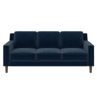 DHP Bryanna 3 Seater Sofa , Blue Velvet, New in Box $499