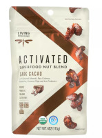 Living Intentions Activated Organic Dark Cacao Superfood Nut Blend - 4 oz New Best by 2/2025