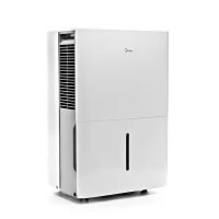Midea 50 Pt. 4,500 Sq. Ft. Bucket Dehumidifier in White with Wi-Fi Enabled, New in Box $299