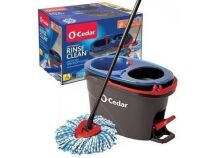 O-Cedar EasyWring RinseClean Microfiber Spin Mop with 2-Tank Bucket System $89