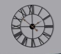 Sorbus Large Wall Clock for Living Room Decor, (60CM) 24 Inch Wall Clock Decorative, Metal Analog Roman Numeral Wall Clock Modern Wall Clocks - Large Clock Home Decor (Black) $99