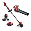 TORO 51881 60V Max* String Trimmer & Leaf Blower Combo Kit with Battery and Charger, New in Box $599.99
