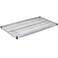 HDX (1.5 in. H x 48 in. W x 24 in.) D Steel Wire Shelf in Chrome, New in Box $119
