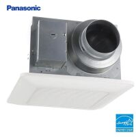 Panasonic WhisperCeiling DC Fan, with Pick-A-Flow Speed Selector 50, 80 or 110 CFM and Flex-Z Fast Installation Bracket New In Box $250