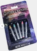Fun World Glitter Crayola 5-Pack New In Box