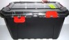 Husky 20-Gal. Professional Duty Waterproof Storage Container with Hinged Lid in Black New $89 - 2
