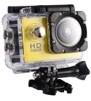 SEROUNDER ACTION CAMERA 12MP WATERPROOF 30M OUTDOOR SPORTS VIDEO DV CAMERA 1080P FULL HD LCD MINI CAMCORDER WITH 900MAH RECHARGEABLE BATTERIES AND MOUNTING ACCESSORIES KITS(YELLOW) ASSORTED $109.99