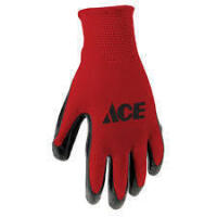 Ace Hardware Pair of General Purpose Nitrile Coated Gloves Size Medium / Digz Water Resistant Nitrile Coated Work Gloves Size Small / Assorted New Assorted