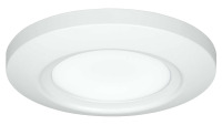 Progress Lighting Emblem Collection 5-1/2 in. Slim-Line White Low Profile Integrated LED Surface Flush Mount New In Box $79