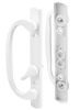 Prime Line Patio Door Handle For International Windows, Surface Mount With Clamp, Aluminum / Prime-Line Diecast, White, Patio Door Handle, Offset Thumb turn / Assorted $99 - 2