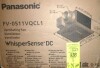 PANASONIC WHISPERCEILING DC FAN, WITH PICK-A-FLOW SPEED SELECTOR 50, 80 OR 110 CFM AND FLEX-Z FAST INSTALLATION BRACKET NEW IN BOX $250 - 2