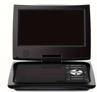 SUNPIN 11" Portable DVD Player For Car And Kids With 9.5 Inch HD Swivel Screen, 5 Hour Rechargeable Battery, Dual Earphone Jack, Supports SD Card/USB/CD/DVD / Assorted $299