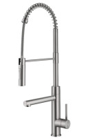 Kraus KPF-1604SFS Artec Pro Commercial Style Pull-Down Single Handle Kitchen Faucet with Pot Filler, Spot Free Stainless Steel $419.99