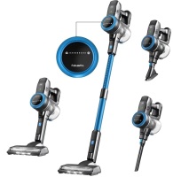 FABULETTA 24 Kpa Cordless Vacuum Cleaner - 6 in 1 Lightweight Stick Vacuum with Powerful Suction 250W Brushless Motor, for Pet Hair Carpet Hard Floor, Max 45 Min Runtime, Led Display, Blue On Working $299
