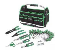 Commercial Electric 22-Piece Electrician's Tool Set New Shelf Pull $199