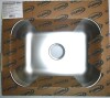 PROFLO 25" Single Basin Stainless Steel Kitchen Sink with 4 Holes Drilled, New in Box $299.99 - 2