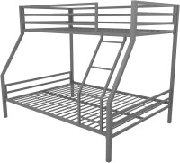 Novogratz Maxwell Metal Bunk Bed, Twin/Full, Grey $499