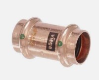 ProPress 1/2 in. Press Copper Coupling with Stop (10-Pack) New In Box $79