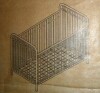 Little Seeds Ivy Convertible Metal Crib, JMPA Certified, Gold, New in Box $699 - 2